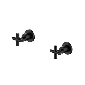 New Nero Tapware X Plus Wall Tops Assembly Matte Black NR201609MB - Picture 1 of 2