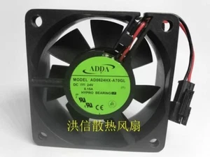 ADDA 6025 AD0624HX-A70GL DC24V 0.15A 6CM 2-Pin Inverter Cooling Fan - Picture 1 of 2