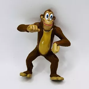 Rainforest Ozzie Toy Monkey 3.5” Tall Action Figures E2-615-A - Picture 1 of 5