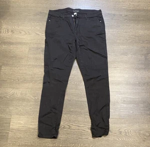 Attention Contemporary Fit Womens Denim Pants Size 14 Black Cotton Blend - Picture 1 of 3