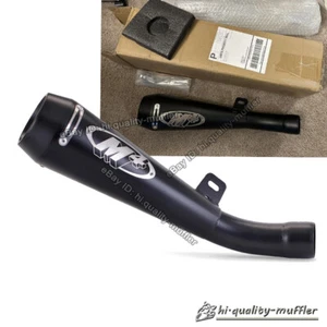 For Kawasaki Ninja ZX6R ZX636 2009-2023 Exhaust System Slip-on Muffler End Pipe - Picture 1 of 12