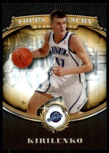 Andrei Kirilenko 2008-09 Topps Treasury Refractors Bronze #47 /999 Numbered NBA