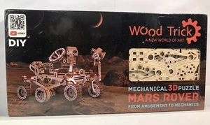 Wood Trick Mars Rover Mechanical 3D Wooden Puzzles for Adults and Kids to Build - Picture 1 of 5