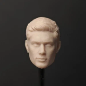 1/12 Scale Supernatural Dean Jensen Ackles Head Sculpt Unpainted Fit 6"ML Figure - Picture 1 of 3