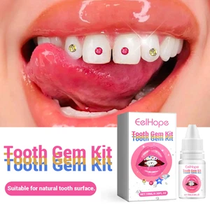 DIY Teeth Gem Kit Insert Teeth Rhinestone Jewelry - Bild 1 von 5