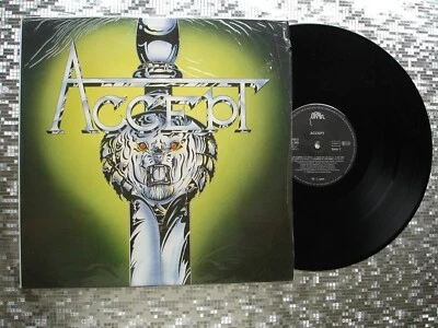 Accept ‎ ~ Accept ~  VINTAGE  GERMAN IMPORT LP   Brain – 0060.389 - Image 1 of 4