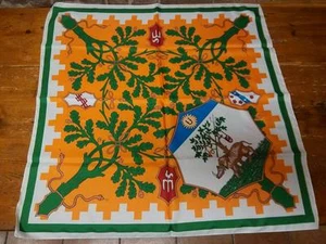 PALIO DI SIENA - Fazzoletto Contrada SELVA 80 x 80 NUOVO - foulard scarf new! - Picture 1 of 1