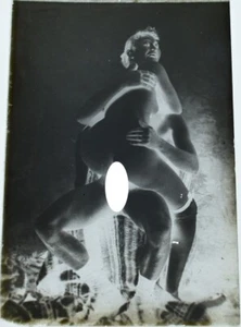 PHOTO SUR PLAQUE DE VERRE NEGATIF EROTISME NU 15 x 10 MAISON CLOSE 1900 EROTIQUE - Imagen 1 de 2