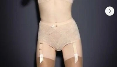 Nuevo Agent Provocateur Beige Mercy Encaje Calzoncillo Grande Carne Talla 2 Foto 1 de 4