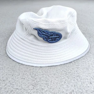 New Era NFL TENNESSEE TITANS Bucket Hat Mens Medium / Large Gray Rain Dark Logo - Picture 1 of 13