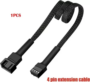Cavo di prolunga ventola 24" PWM 4 pin prolunga ventola PC cavo di prolunga PWM (60 cm) - Foto 1 di 7