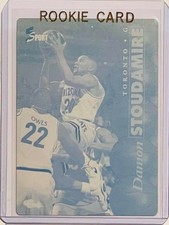 1/1 DAMON STOUDAMIRE ROOKIE 1995 CLASSIC PRINTING PLATES TORONTO RAPTORS 1 OF 1