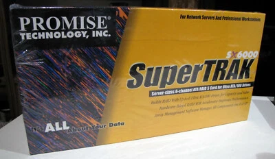 Controlador de disco caché RAID Promise SuperTRAK SX6000 nuevo en caja Foto 1 de 4