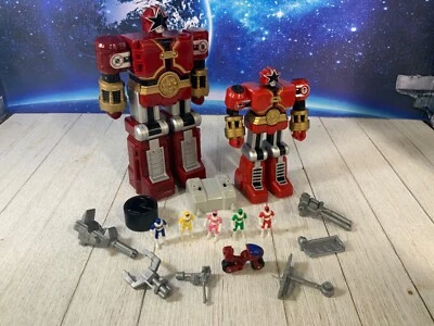 Power Rangers COMPLETE ZEO Red Battlezord micro playset - Image 1 of 4