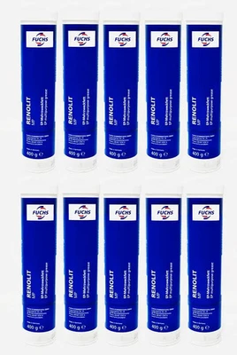 Fett Fuchs Renolit MP Mehrzweckfett 10x 400g Patrone, Kartusche - Bild 1 von 4