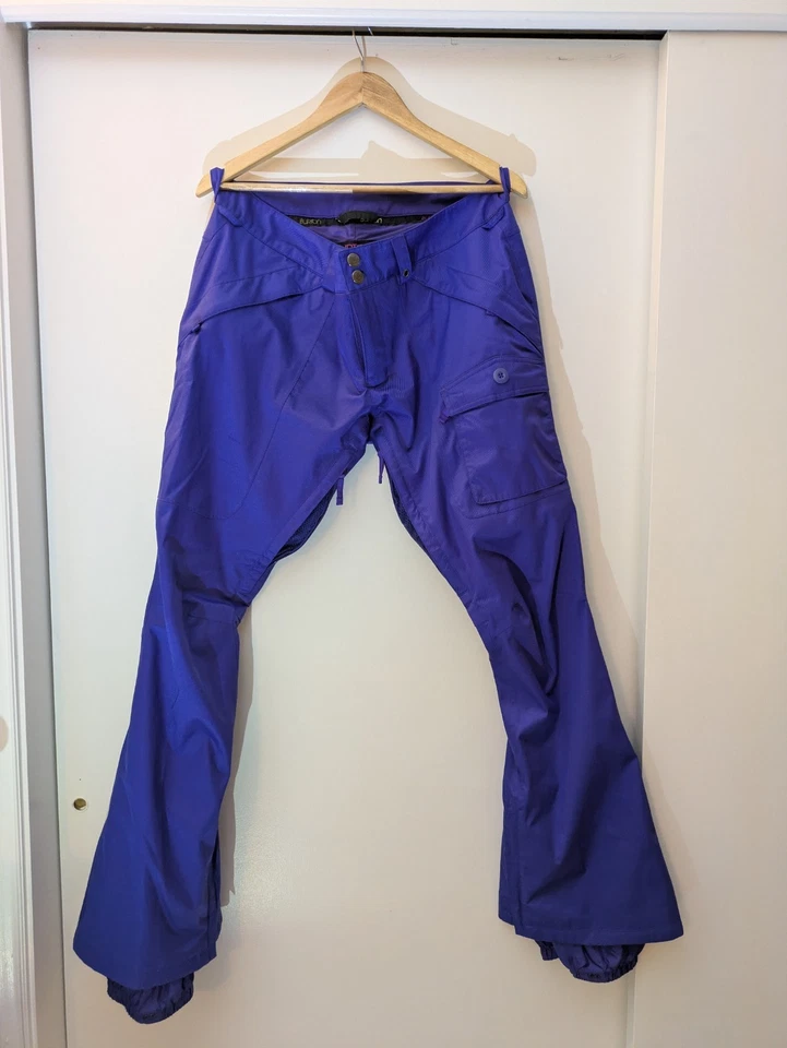 Pantalones de esquí de snowboard Burton Da Nang DryRide, púrpura oscuro RN 87380 CA 26902, grandes Foto 1 de 4