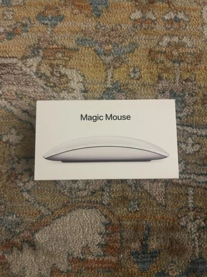 Apple Magic Mouse Wireless, Bluetooth, Rechargeable, White - Image 1 of 3