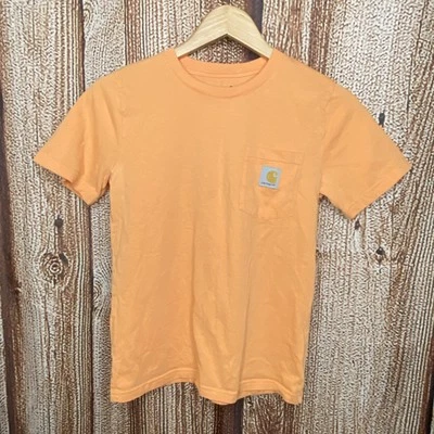 Carhartt Youth Boy’s Logo One Pocket T-Shirt Size Medium (10-12) - Image 1 of 4