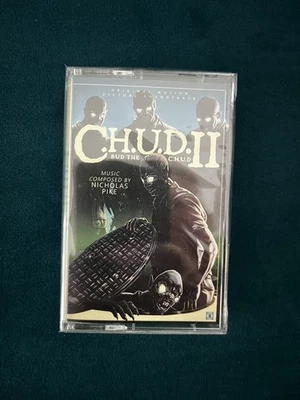C.H.U.D 2 Audio Cassette New OST Terror Vision Black Tape CHUD soundtrack horror - Image 1 of 2