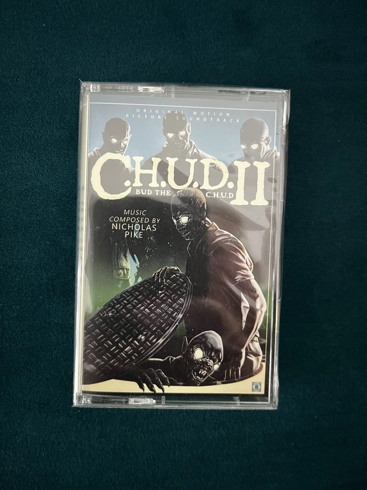 C.H.U.D 2 Audio Cassette New OST Terror Vision Black Tape CHUD soundtrack horror - Image 1 of 2