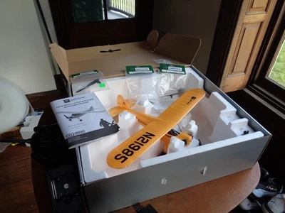 ParkZone J-3 Cub 3-Channel Ultra Micro Aviation Classic PKZ3900 For Parts Repair - Image 1 of 4