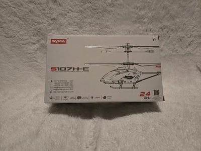 Syma Remote Control Helicopter, S107H-E Aircraft With Altitude Hold One Key Take - Image 1 of 2