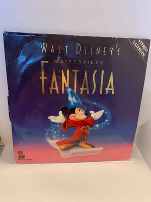 Walt Disney Masterpiece Fantasia Stereo Laserdisc TESTED - Image 1 of 4