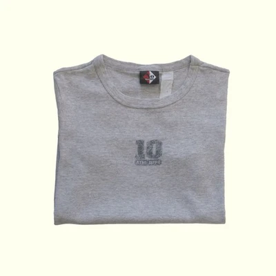 NO BOUNDARIES VTG 90s RETRO Y2K CUTE BABY RINGER ATHL DEPT T SHIRT WMN SZ L/XL - Image 1 of 4