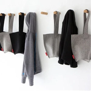 Manteau mural en bois de haute qualit�� crochet v��tements porte-cl��s solution - Picture 1 of 51