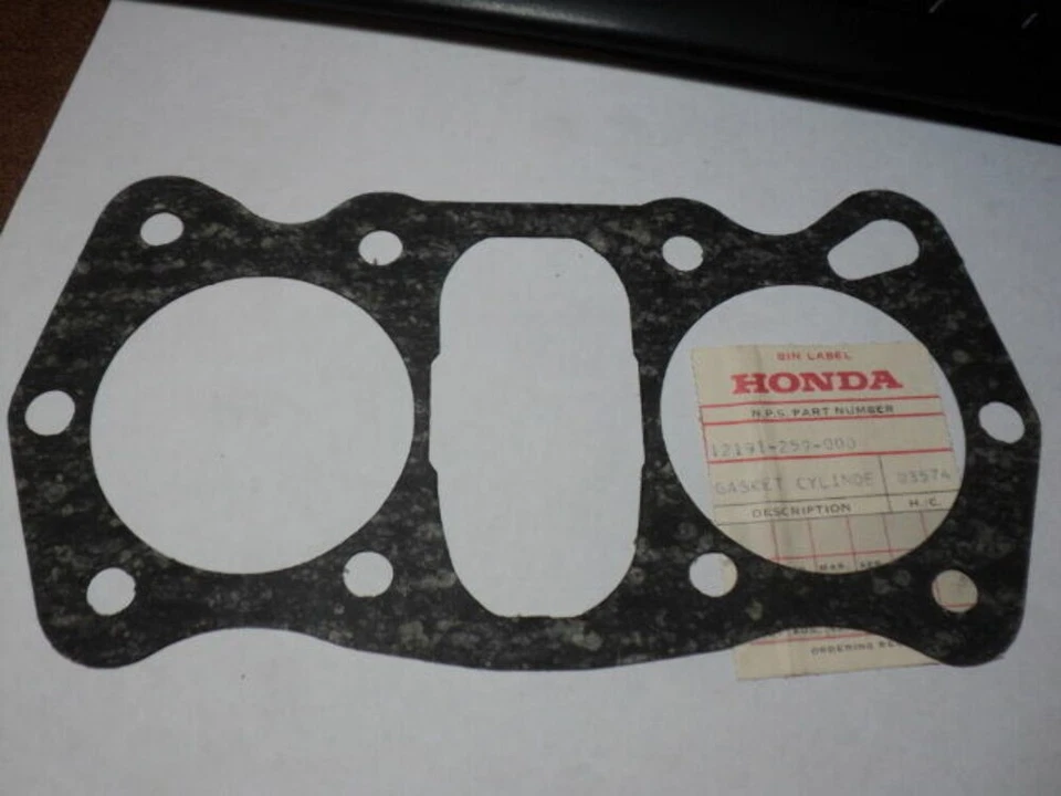 Прокладка основания цилиндра 1961-1968 Honda CA72 CA77 CB72 CB77 CL72 CL77 NOS - Изображение 1 из 4