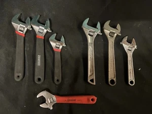 Juego de llaves ajustables de 7 piezas - Husky Rigid Crescent Durabilt Mini lote - Imagen 1 de 6
