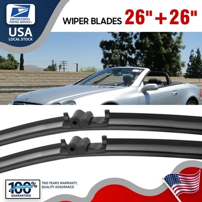 PARA MERCEDES-BENZ CLS550 2010 limpiaparabrisas 26"+26" toda temporada Foto 1 de 4