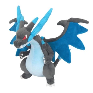 Pokemon ALL STAR COLLECTION Mega Charizard X Stuffed toy Pokémon Plush Doll New - Picture 1 of 4