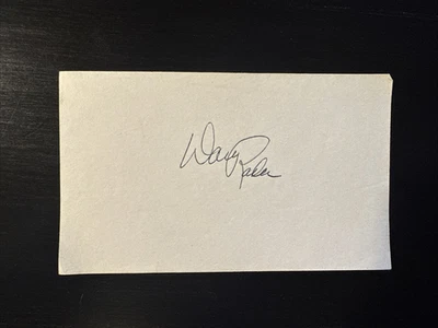 Dave Rader STL Cardinals 1970s signed auto cut signature - Image 1 of 2