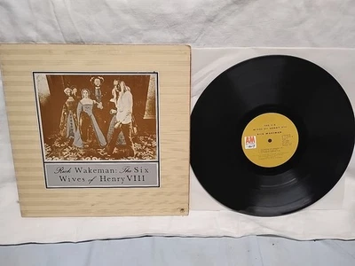 Rick Wakeman The Six Wives Of Henry VIII Vinyl LP A&M Records SP-4361 1973 - Imagem 1 de 4