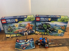 LEGO NEXO KNIGHTS: Twinfector 72002 & 72001 Lance&rsquo;s Hover Jouster & BONUS 70347