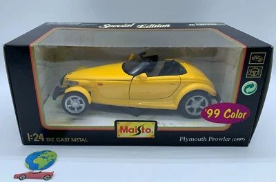 Maisto Plymouth Prowler (1997), modello scala 1:24, vintage (2315) - Immagine 1 di 4