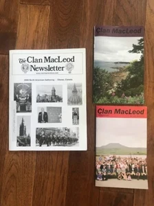 Clan MacLeod Newsletter 2008 Gathering / Clan MacLeod Magazine April & Oct 2010 - Bild 1 von 2