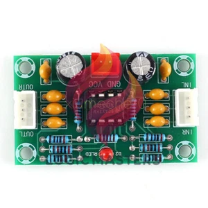 Placa preamplificadora de audio estéreo DC 12-30V NE5532 OP-AMP doble canal NUEVO - Imagen 1 de 5