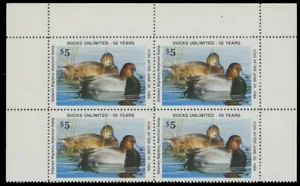 1987 Delaware State Duck Stamp Mint Never Hinged. Block of 4. - Picture 1 of 1