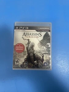 PS3 ASSASSINS CREED III VIDEO GAME 2012. - Picture 1 of 4