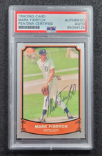 MARK FIDRYCH Signed Baseball Card-THE BIRD-DETROIT TIGERS-PSA