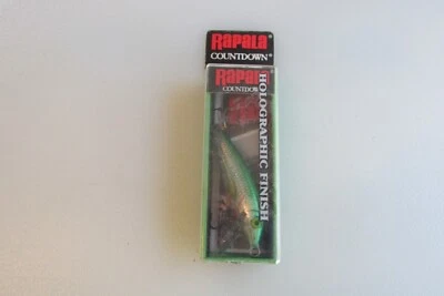 Caja #23 Rapala Cuenta Regresiva HCD-5 RARO HESH Color Crankbait Nuevo En Caja Sin Sellar Foto 1 de 4