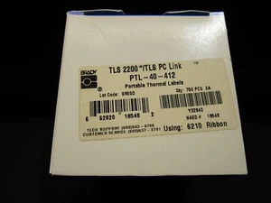 Brady PTL-40-412/TLS PC Link Portable Thermal Labels - Picture 1 of 3