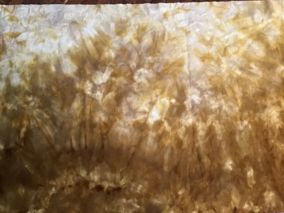 MUSTARD TRANS HAND DYED DORR WOOL FOR RUG HOOKING,   CRAFTS 1/4 YARD - Image 1 of 1