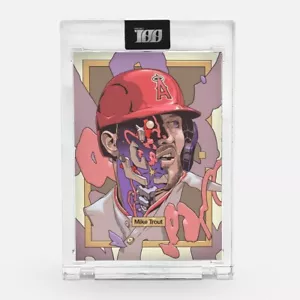 Tarjeta base 2022 Topps Project 100~Mike Trout #27 de Smithe One~Caja sellada/3999 - Imagen 1 de 4