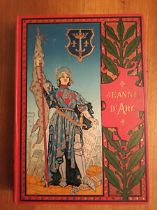 Jeanne d'Arc de H. de Font-Réaultx, livre ancien, orné de 33 gravures