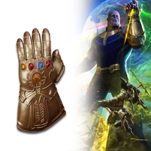 2018 Thanos Infinity Gauntlet LED Light Cosplay Infinity War LED Gloves Prop New - Picture 1 of 12
