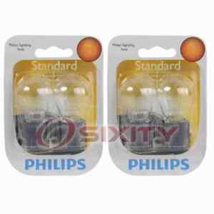 2 pc Philips Rear Side Marker Light Bulbs for Lincoln LS 2000-2006 jl