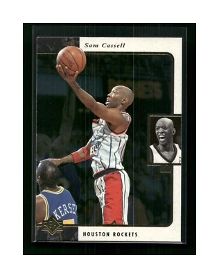 1995-96 SP Houston Rockets Basketball Card #49 Sam Cassell - Image 1 of 4
